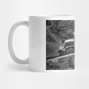 Sir Nigel Gresley - Black and White Mug